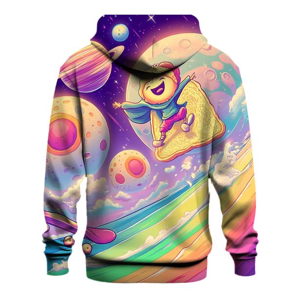 Cosmic Breakfast Cartoon Parade graphic hoodies
