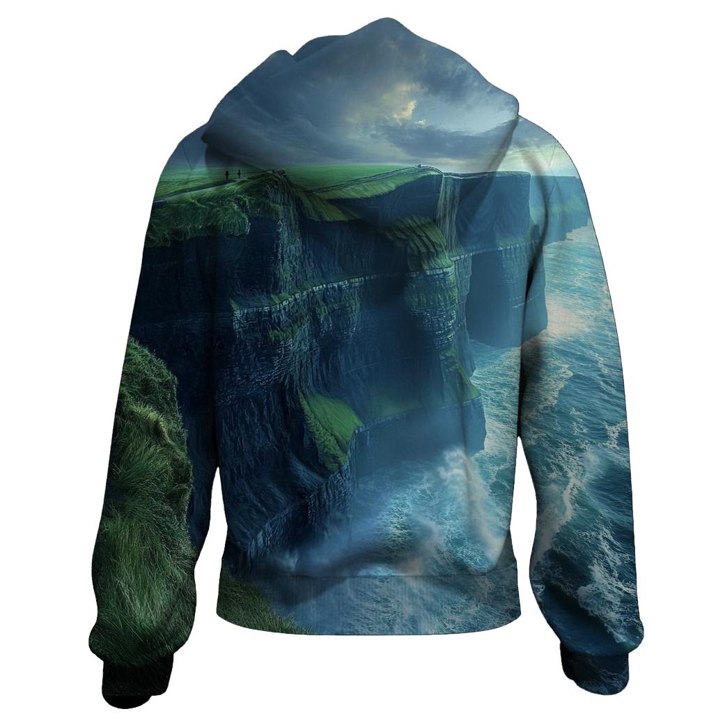 Cliffs Of Moher Liscannor Coastline premium hoodies