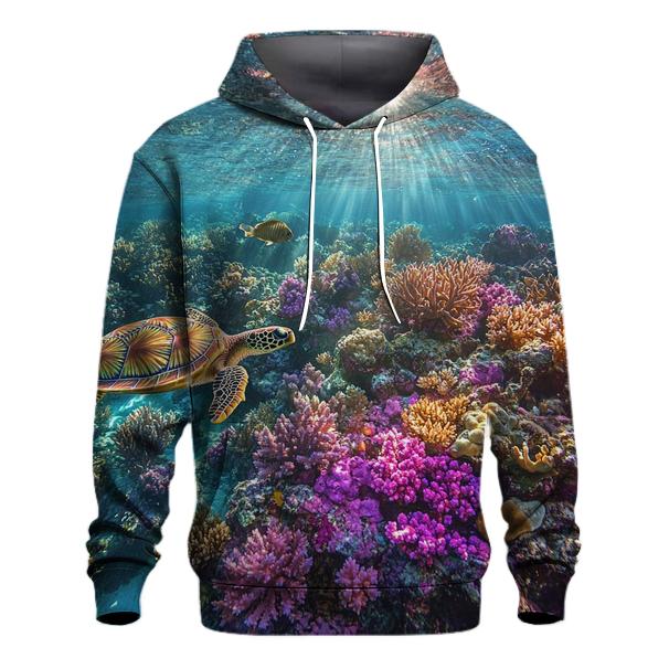 Great Barrier Reef Cairns Reefscape graphic hoodies
