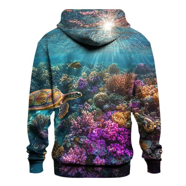 Great Barrier Reef Cairns Reefscape graphic hoodies