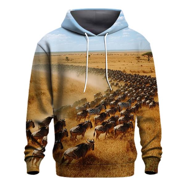 Serengeti National Park Arusha Migration designer hoodies
