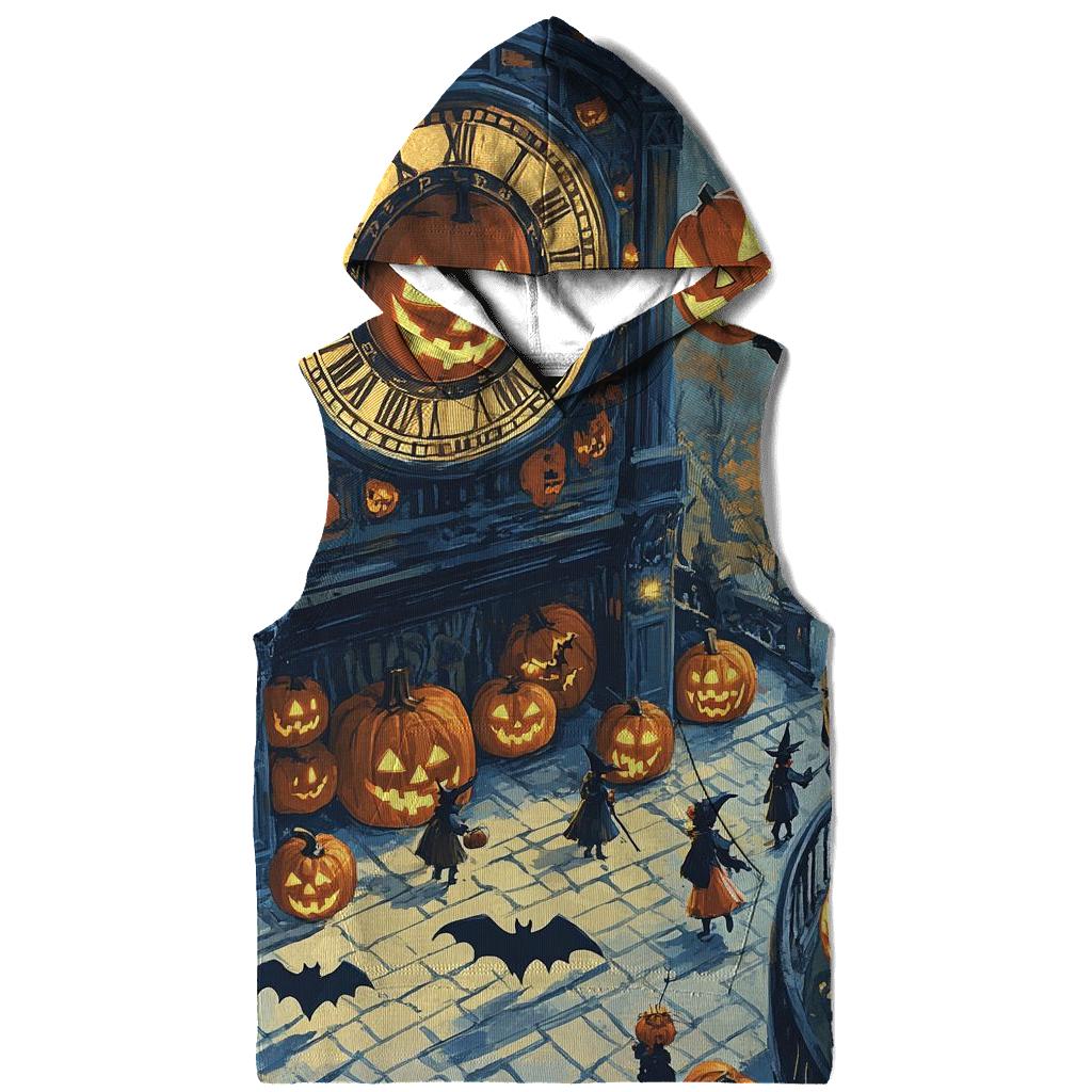 Clocktower Of The Haunted Midnight Masks lightweight hoodies