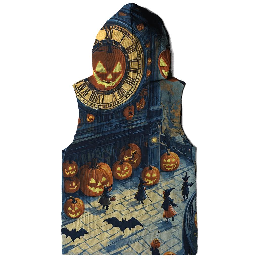 Clocktower Of The Haunted Midnight Masks lightweight hoodies