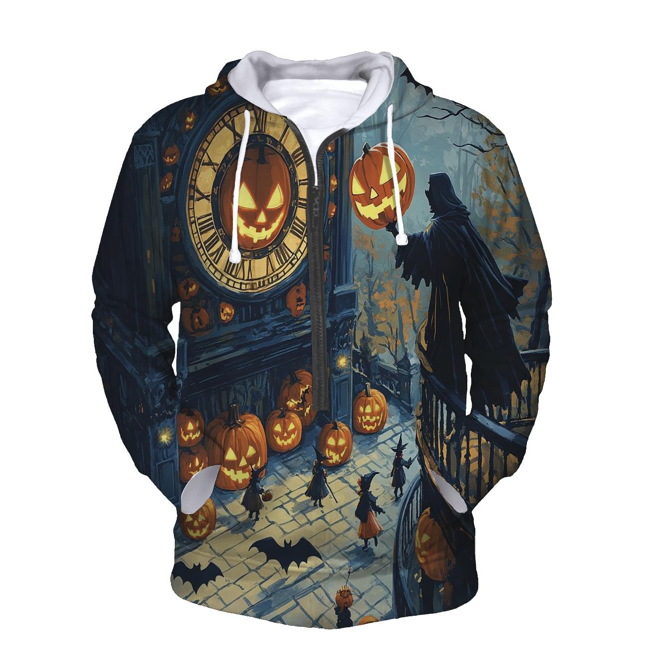 Clocktower Of The Haunted Midnight Masks hoodie trends