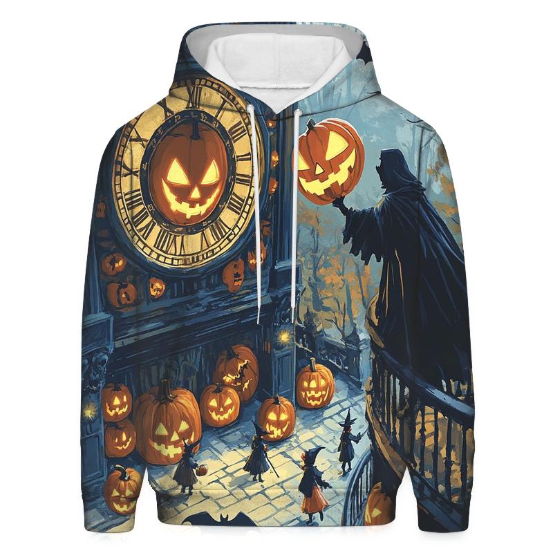 Clocktower Of The Haunted Midnight Masks hoodie designs