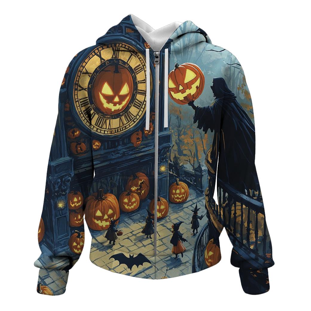 Clocktower Of The Haunted Midnight Masks hoodie styles
