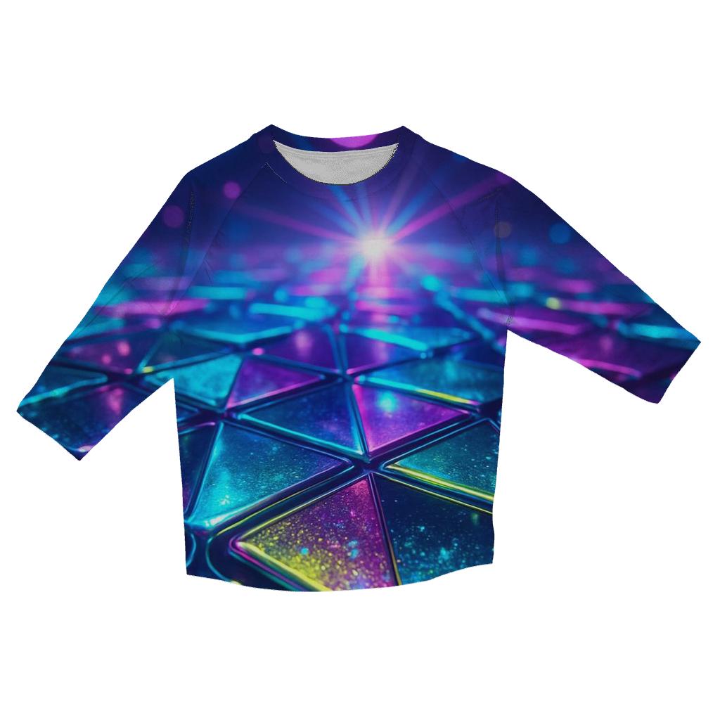 Electric Mirage Prism Floor fashion 3/4 sleeve shirts