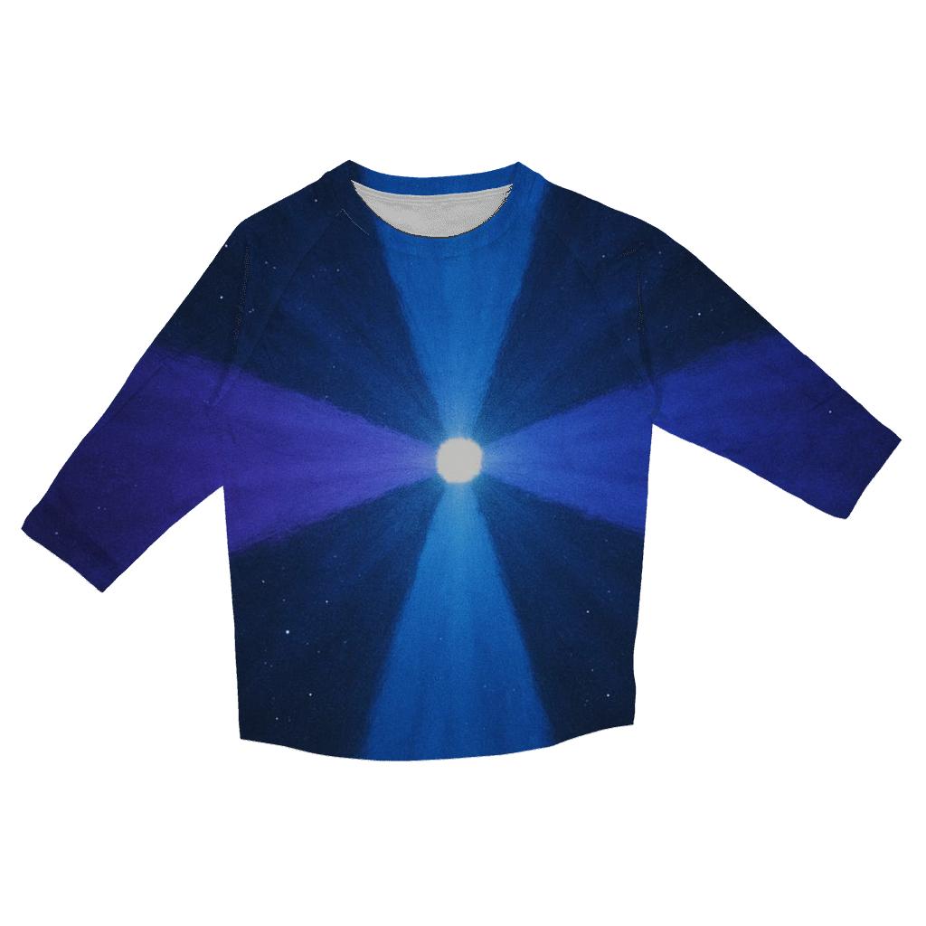 Pulsar Beam Quad Fan personalized 3/4 sleeve tees
