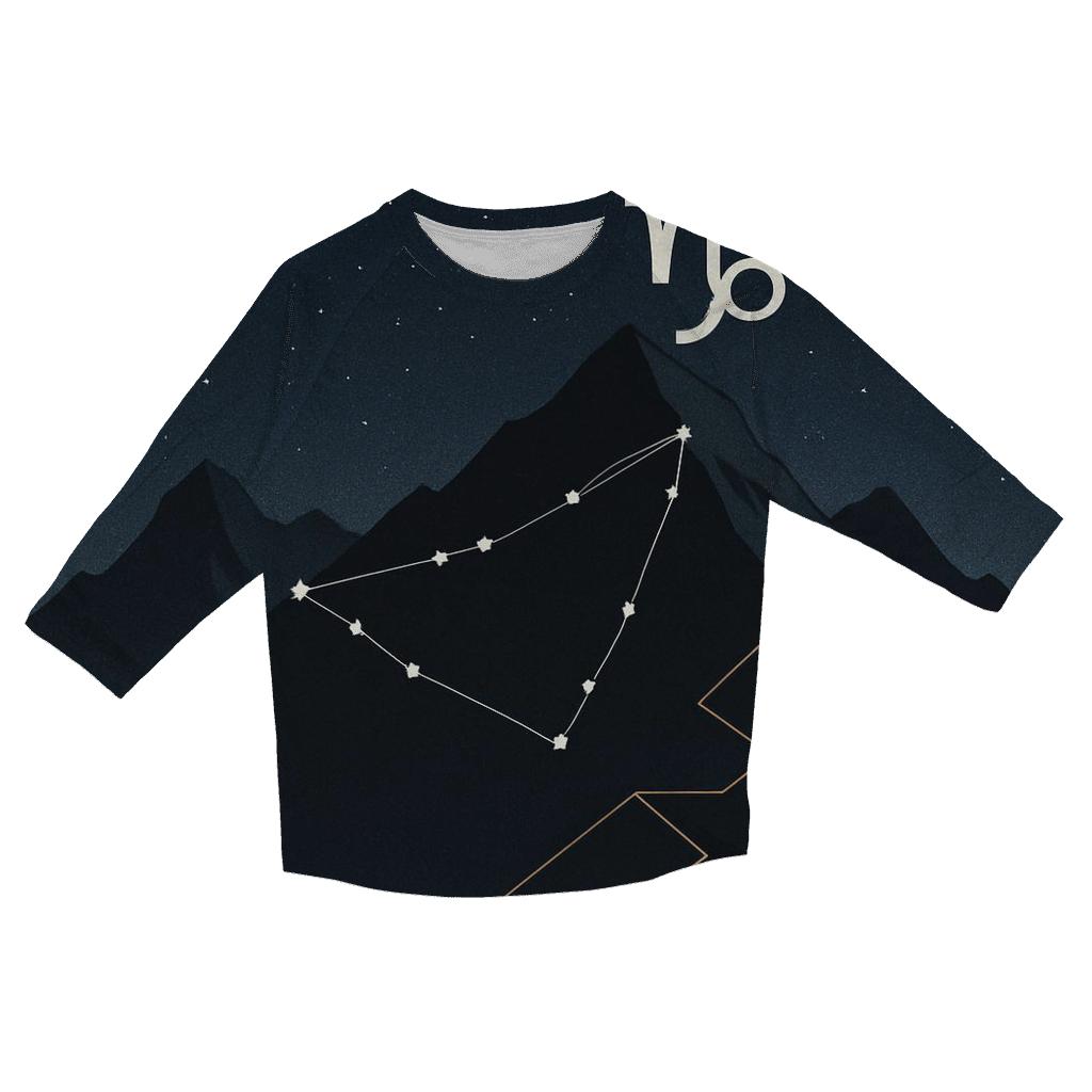 Capricorn Mountain Gate Star Ascent casual three quarter sleeve shirts