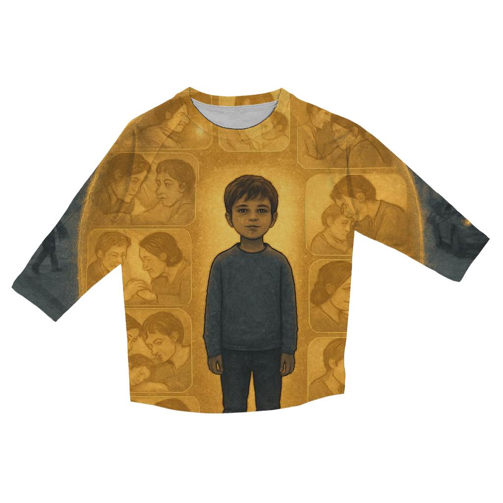 The Shield Woven Of Small Sacrifices fashion 3/4 sleeve shirts
