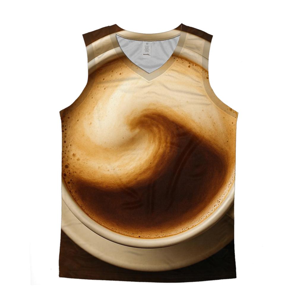 Cream Crest Cappuccino trendy fitted tank tops