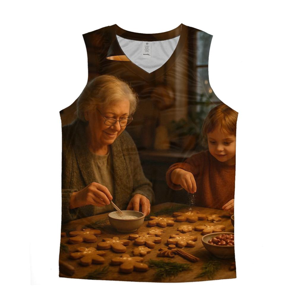 Grandmother Kitchen And Gingerbread Evening casual summer tank tops
