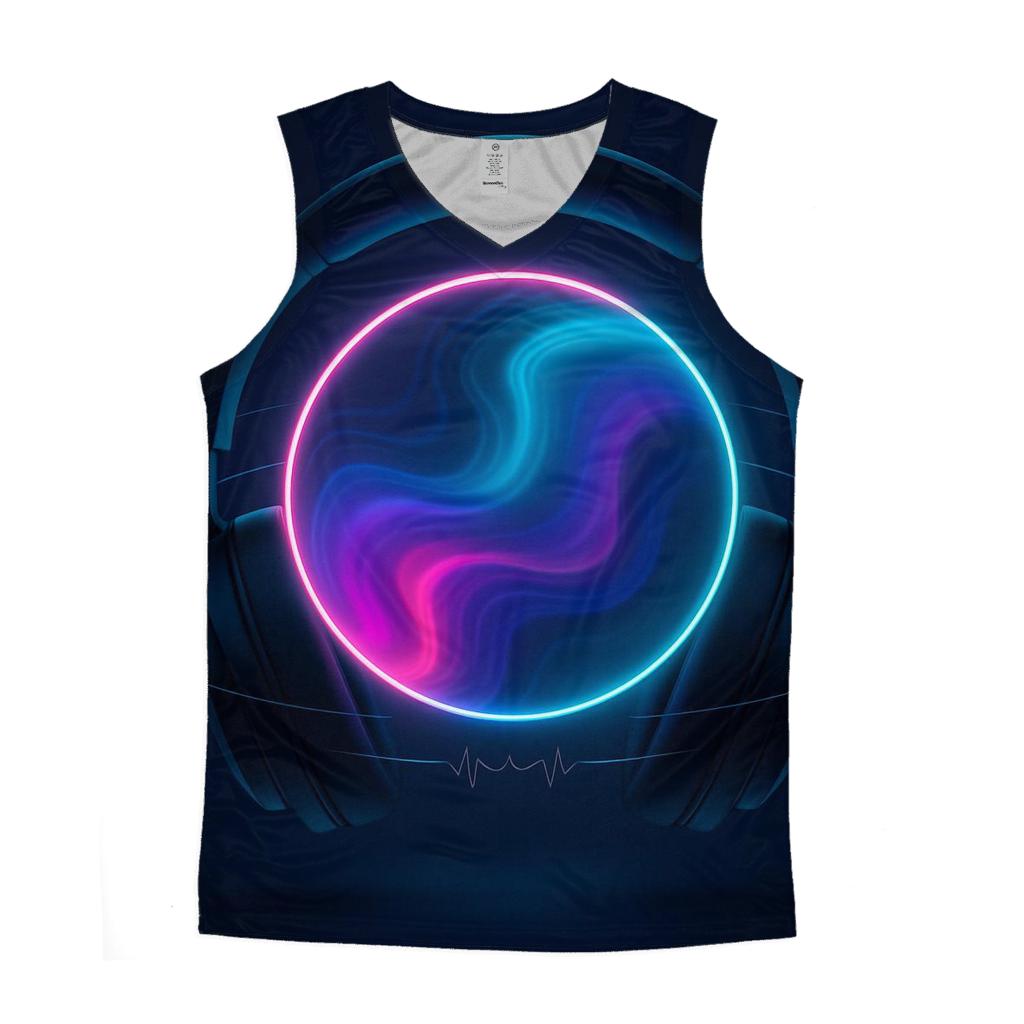 Holographic Headphone Halo trendy fitted tank tops