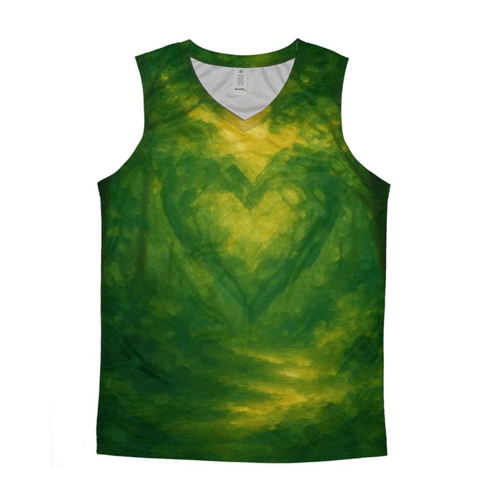 Heart Of The Forest personalized athletic tanks