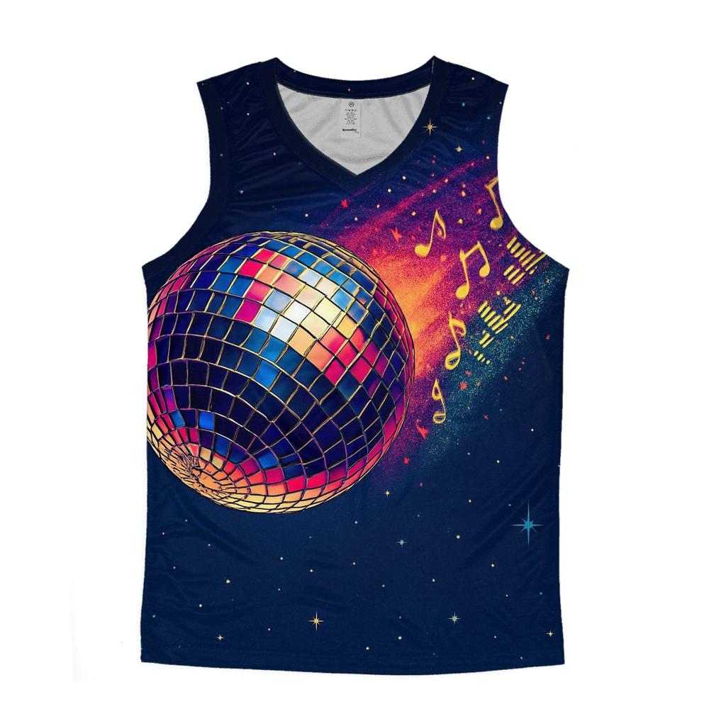 Disco Comet Trail casual summer tank tops