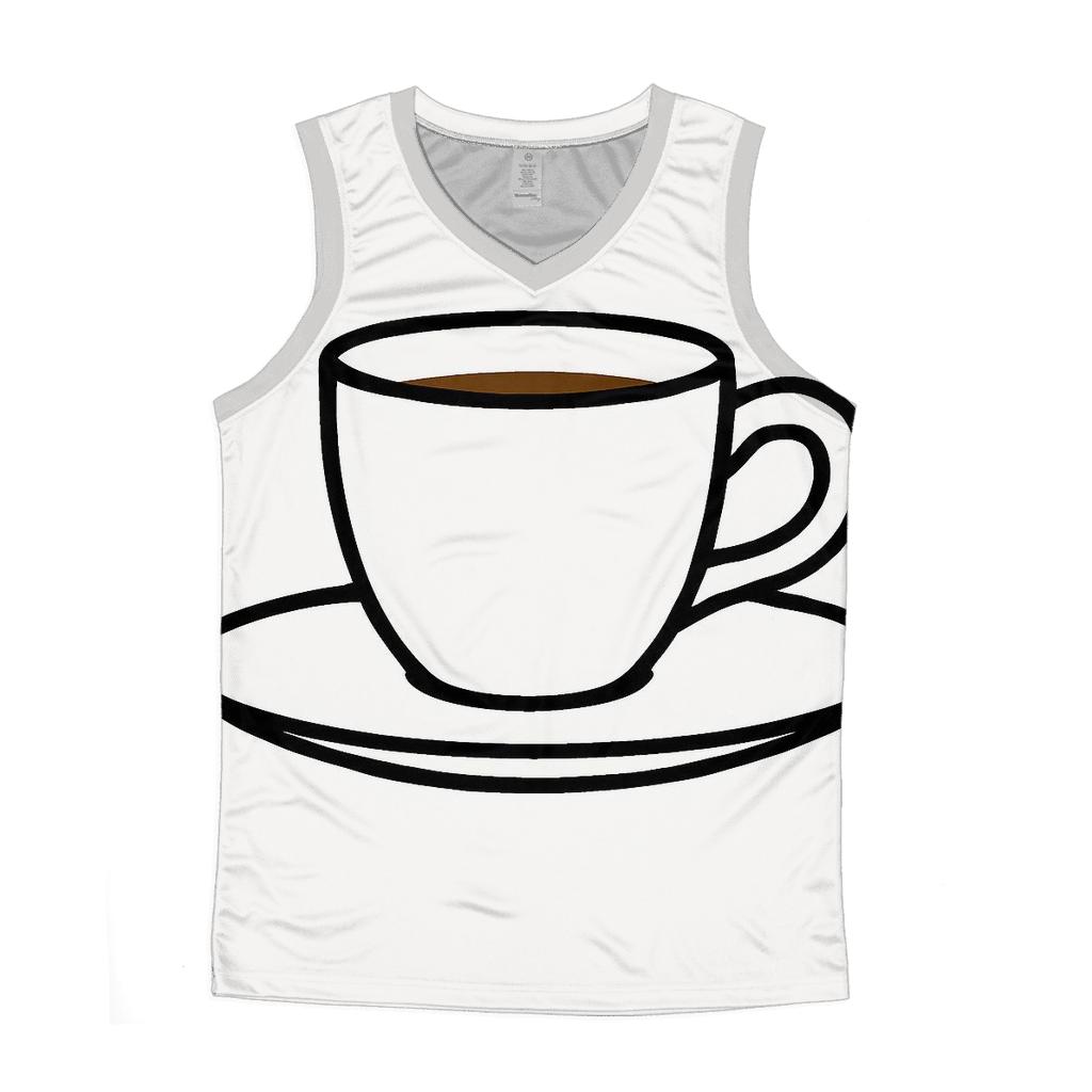 Minimal Espresso Line Study trendy fitted tank tops