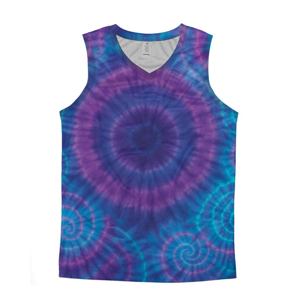 Overdye Galaxy Ripple Rings designer workout tanks