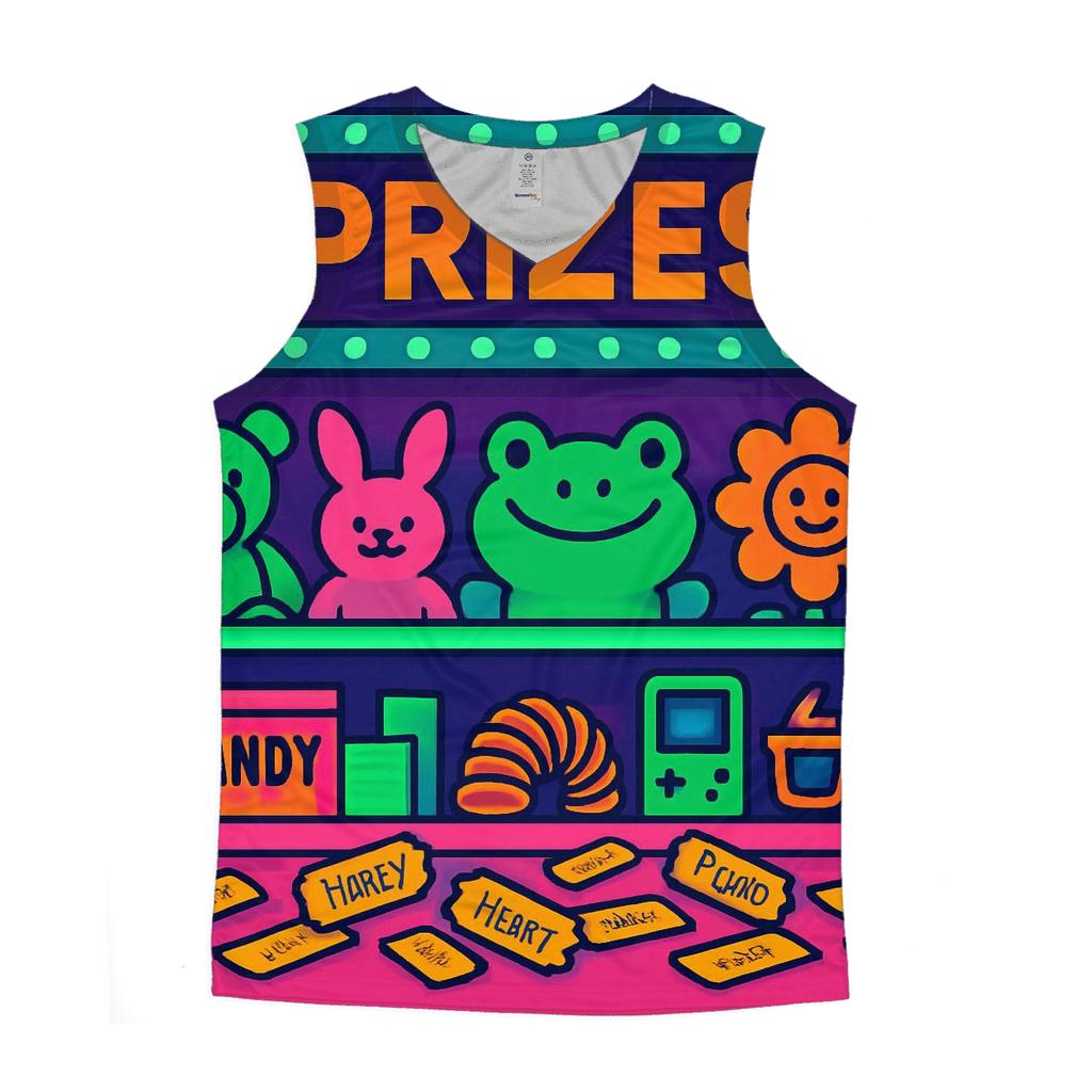 Arcade Prize Counter personalized athletic tanks