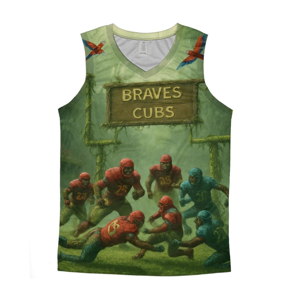 Rainforest Rivalry Braves Vs Jungle Cubs designer workout tanks