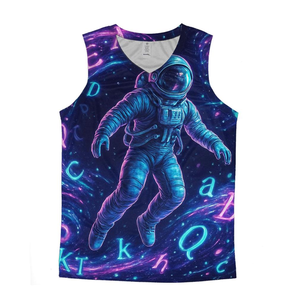 Alphabet Soup Nebula stylish racerback tanks