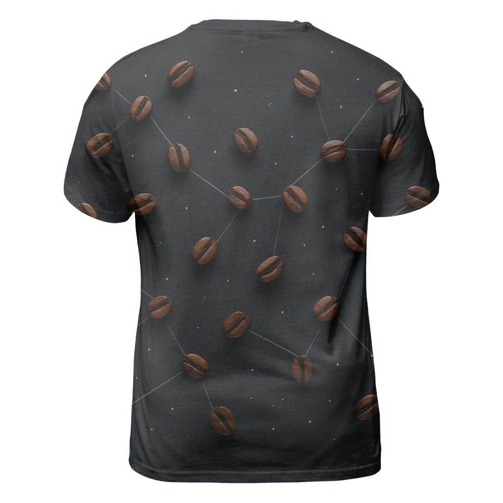 Bean Constellation Grid unique graphic print tees