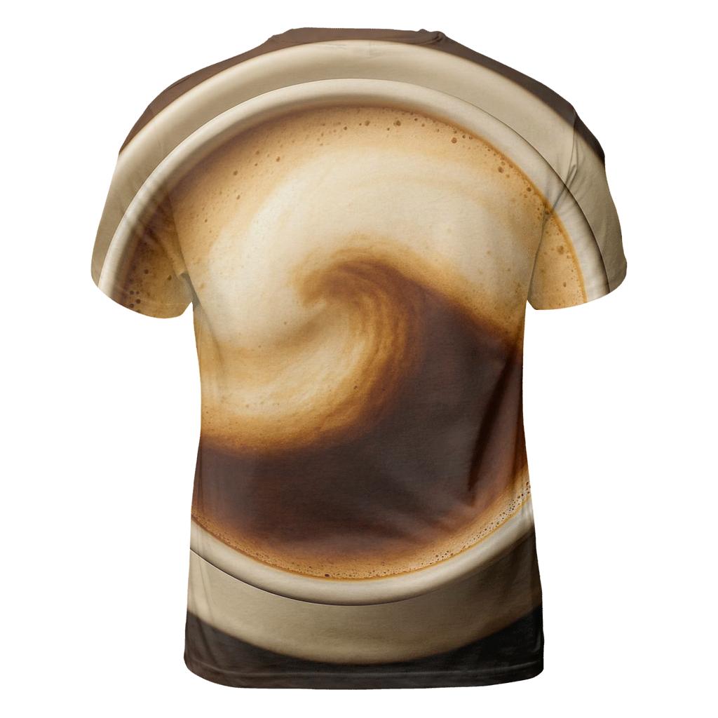 Cream Crest Cappuccino custom all-over print shirts