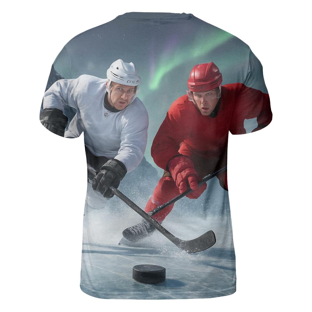 Arctic Ice Hockey Clash creative print fashion shirts