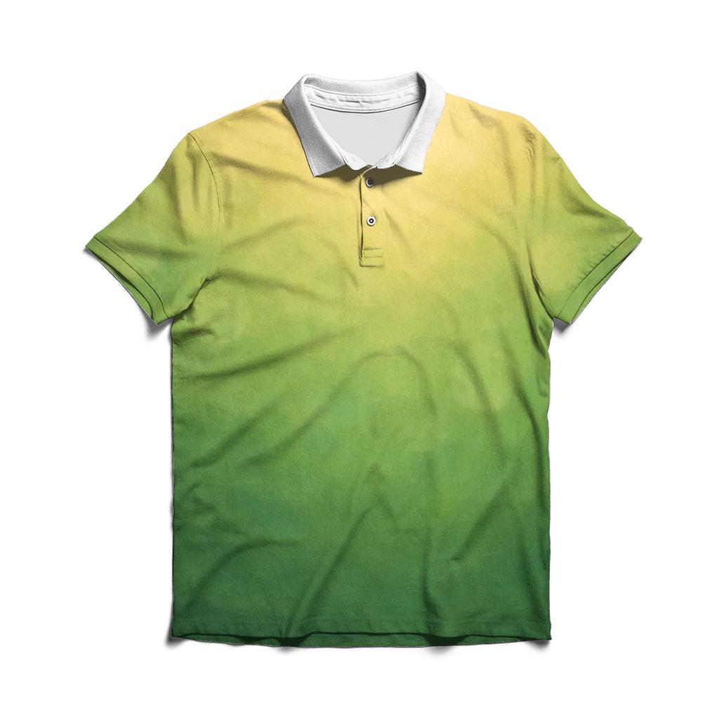 Forest Canopy Glow embroidered polo tops