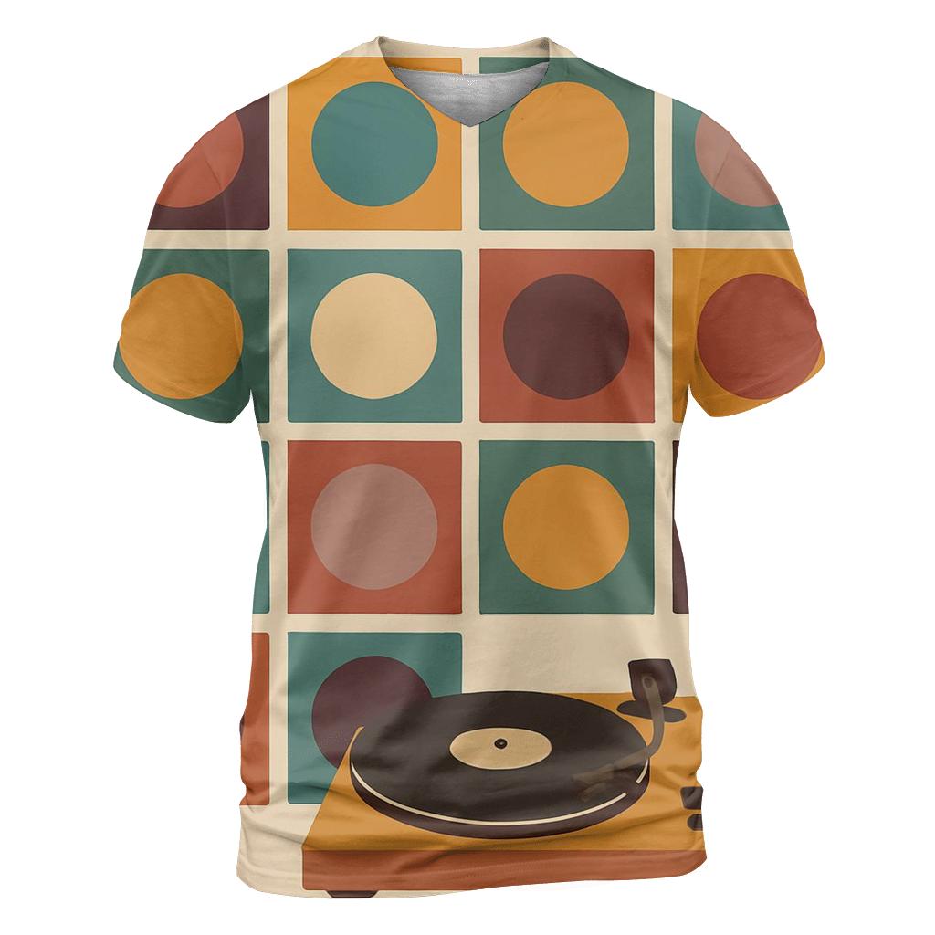 Boho Record Wall unique graphic print tees