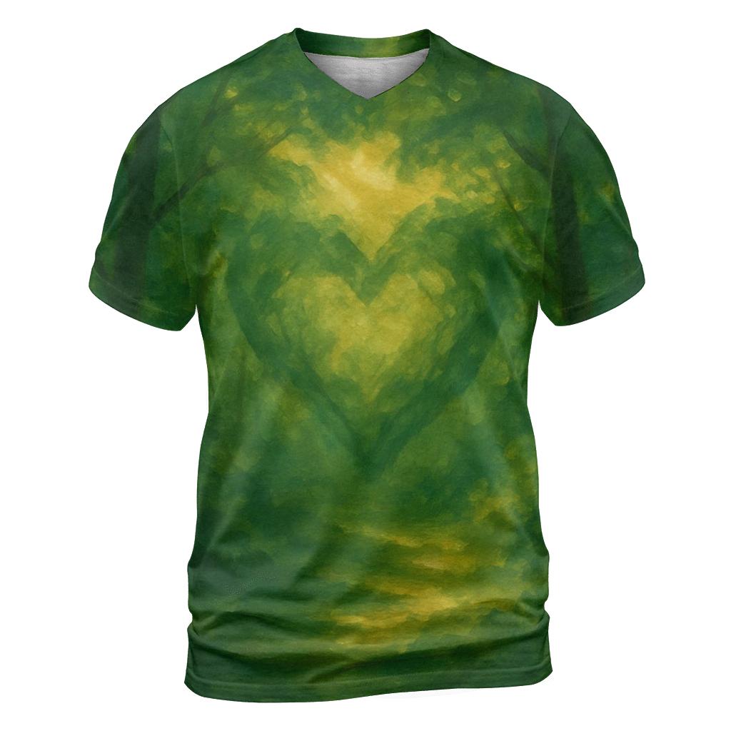 Heart Of The Forest unique graphic print tees