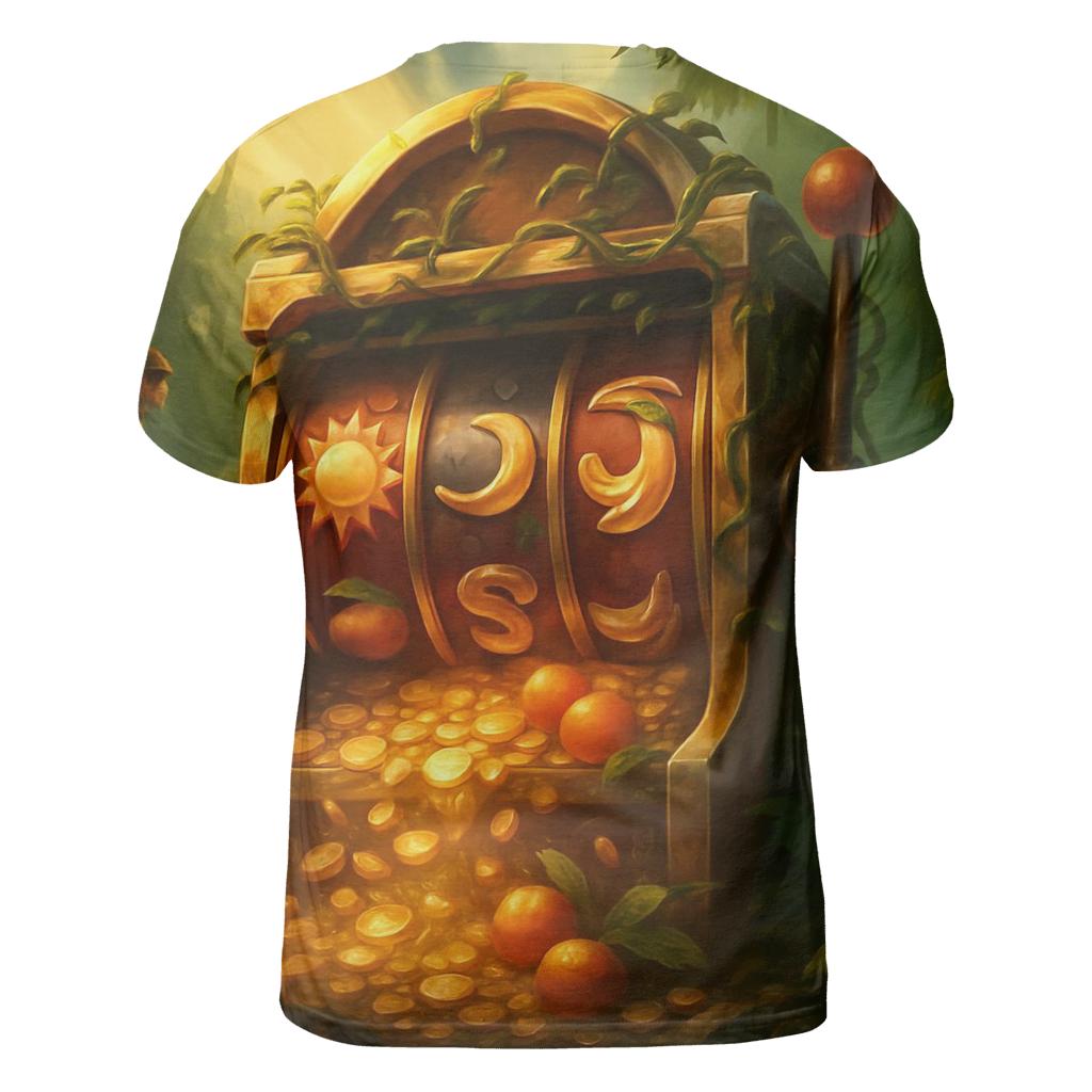 Solar Slot Machine Jungle statement graphic shirts