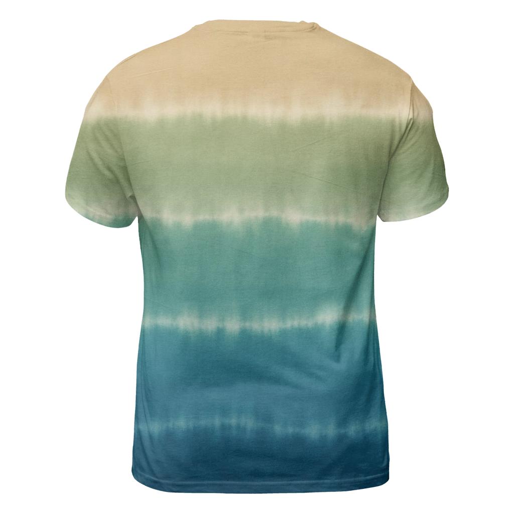 Horizon Ombre Low Tide Stripes trendy printed shirt styles