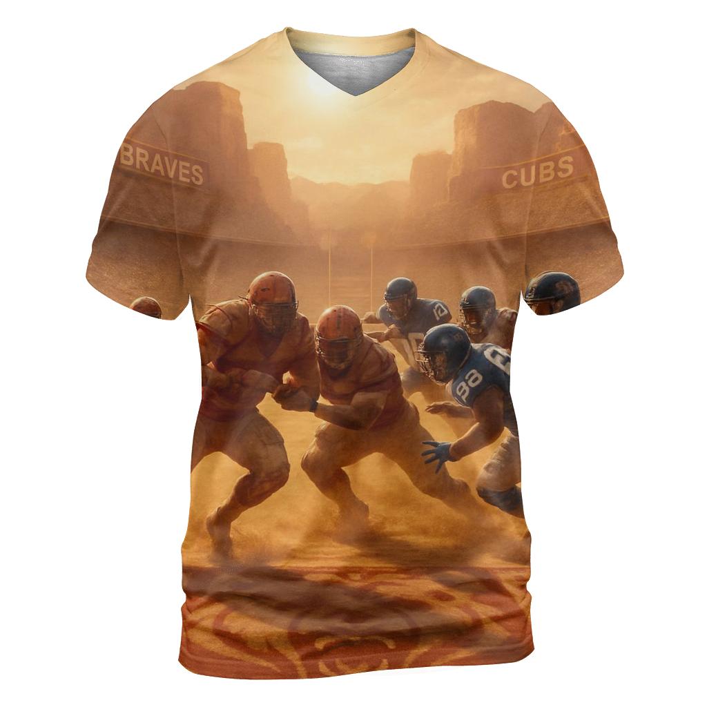 Desert Bowl Duel Braves Sandstorm Vs Cubs Mirage custom all-over print shirts