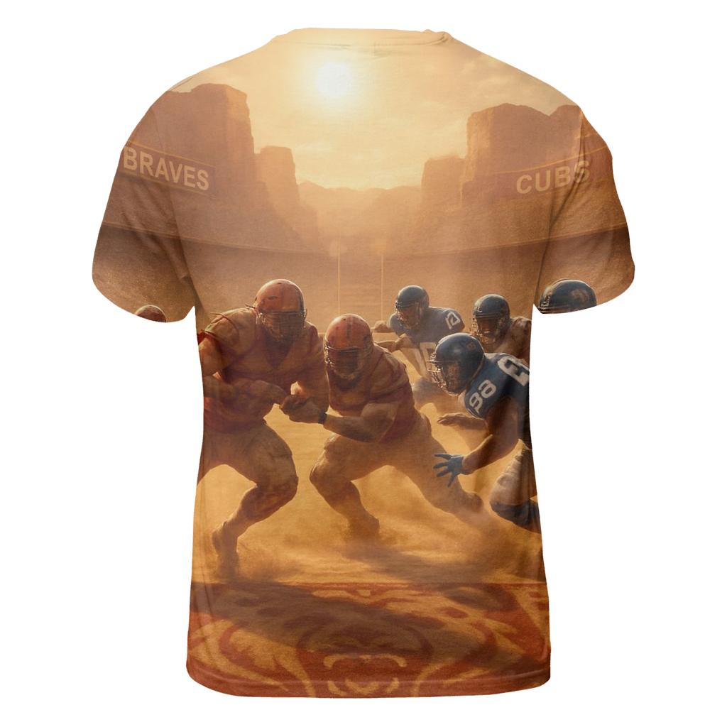 Desert Bowl Duel Braves Sandstorm Vs Cubs Mirage custom all-over print shirts