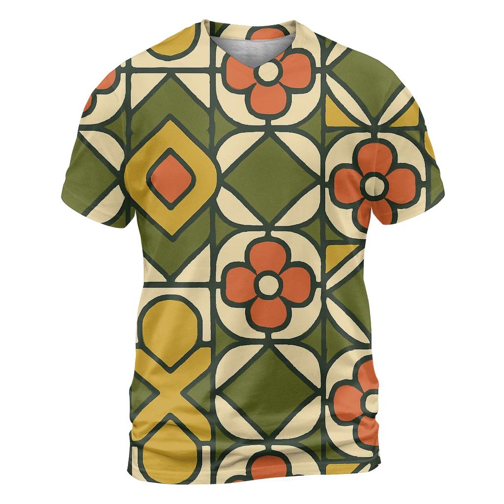Funky Kitchen Tiles designer pattern shirts
