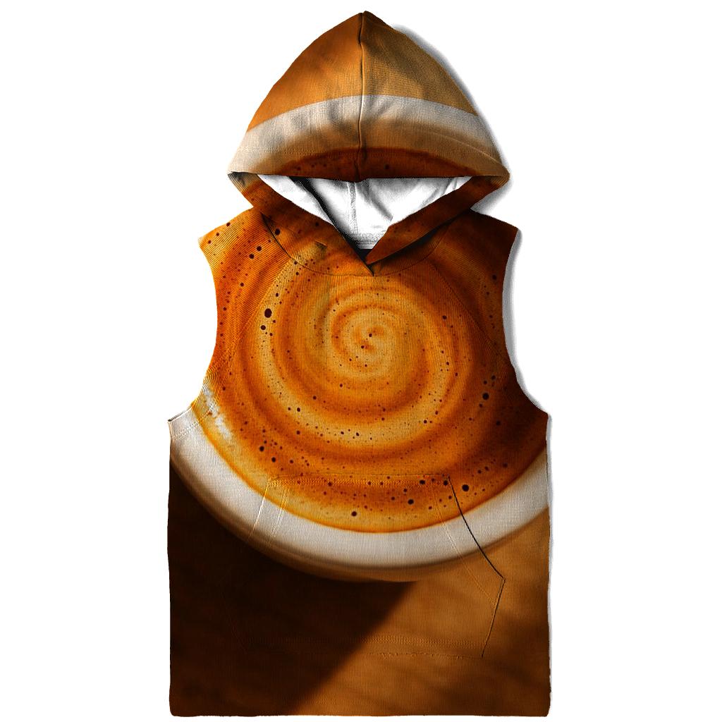 Sunrise Espresso Bloom printed hoodies