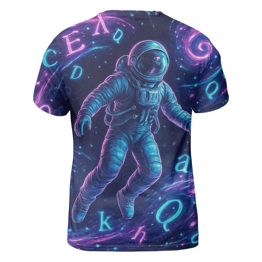 Alphabet Soup Nebula trendy printed shirt styles