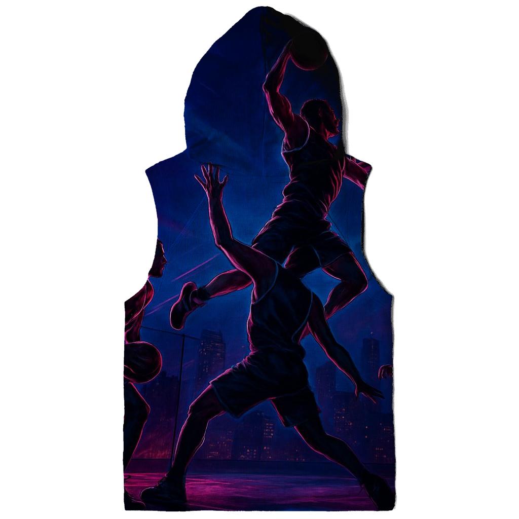 Urban Rooftop Basketball Night hoodie trends