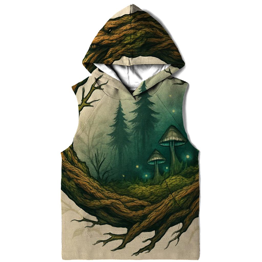 Forest Roots Ouroboros Portal hoodies fashion