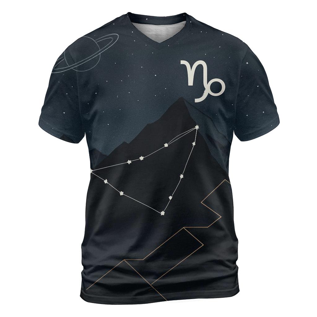 Capricorn Mountain Gate Star Ascent custom all-over print shirts