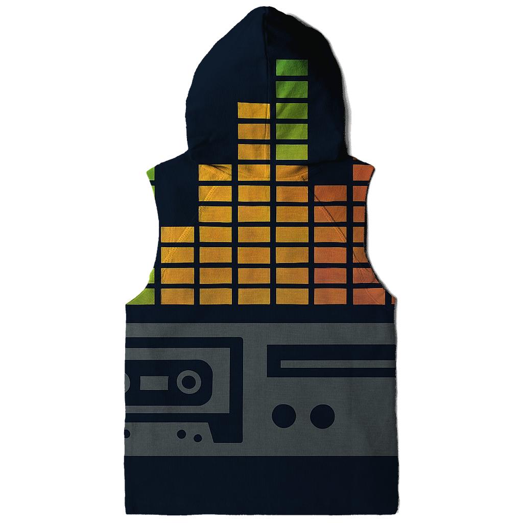 Analog Stereo Waveform designer hoodies