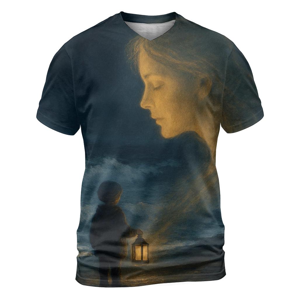 The Quiet Lantern In A Storm trendy printed shirt styles