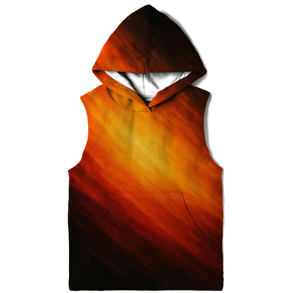 Solar Ember Drift zip-up hoodies