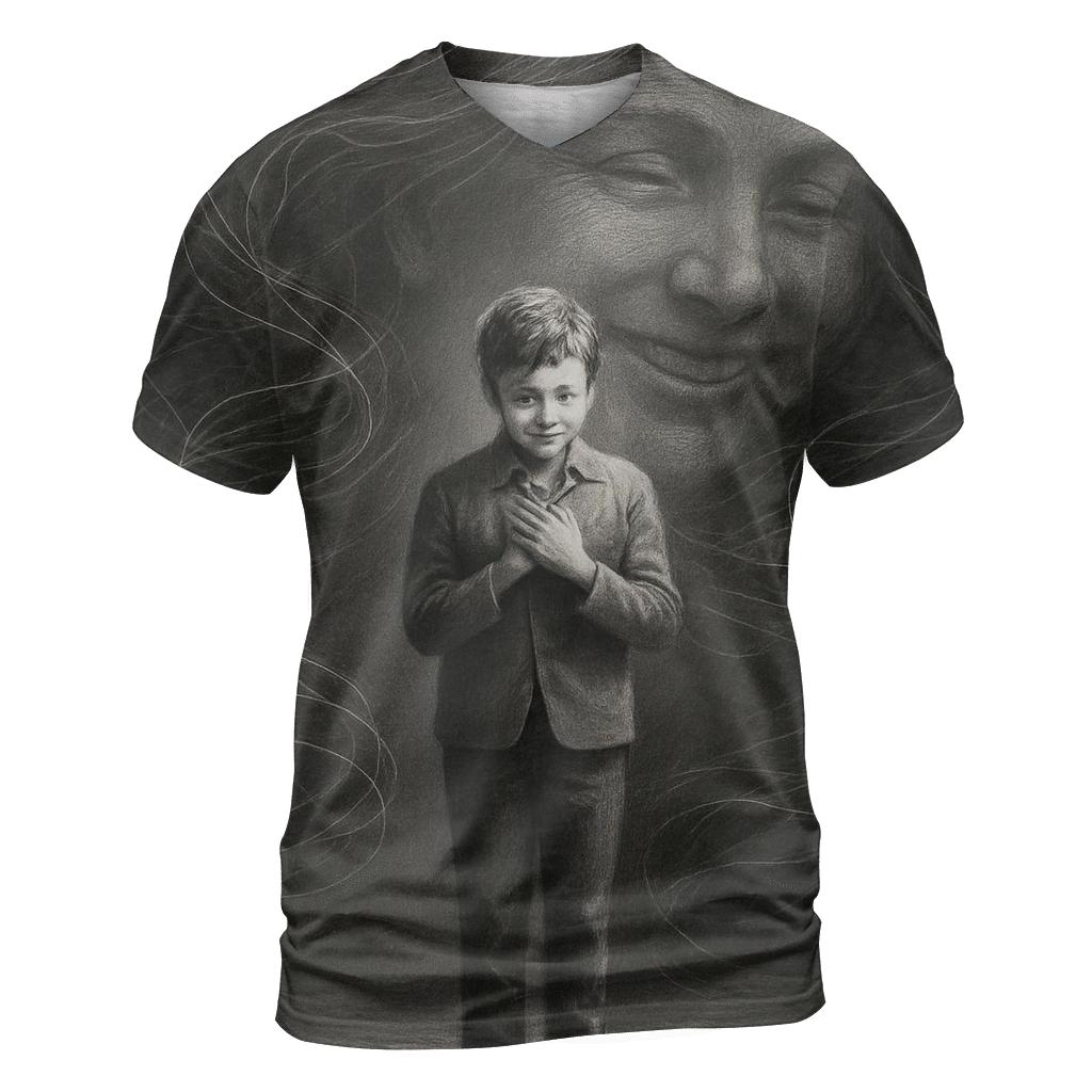 The Thread Of Her Name In Every Victory vibrant all-over design tees