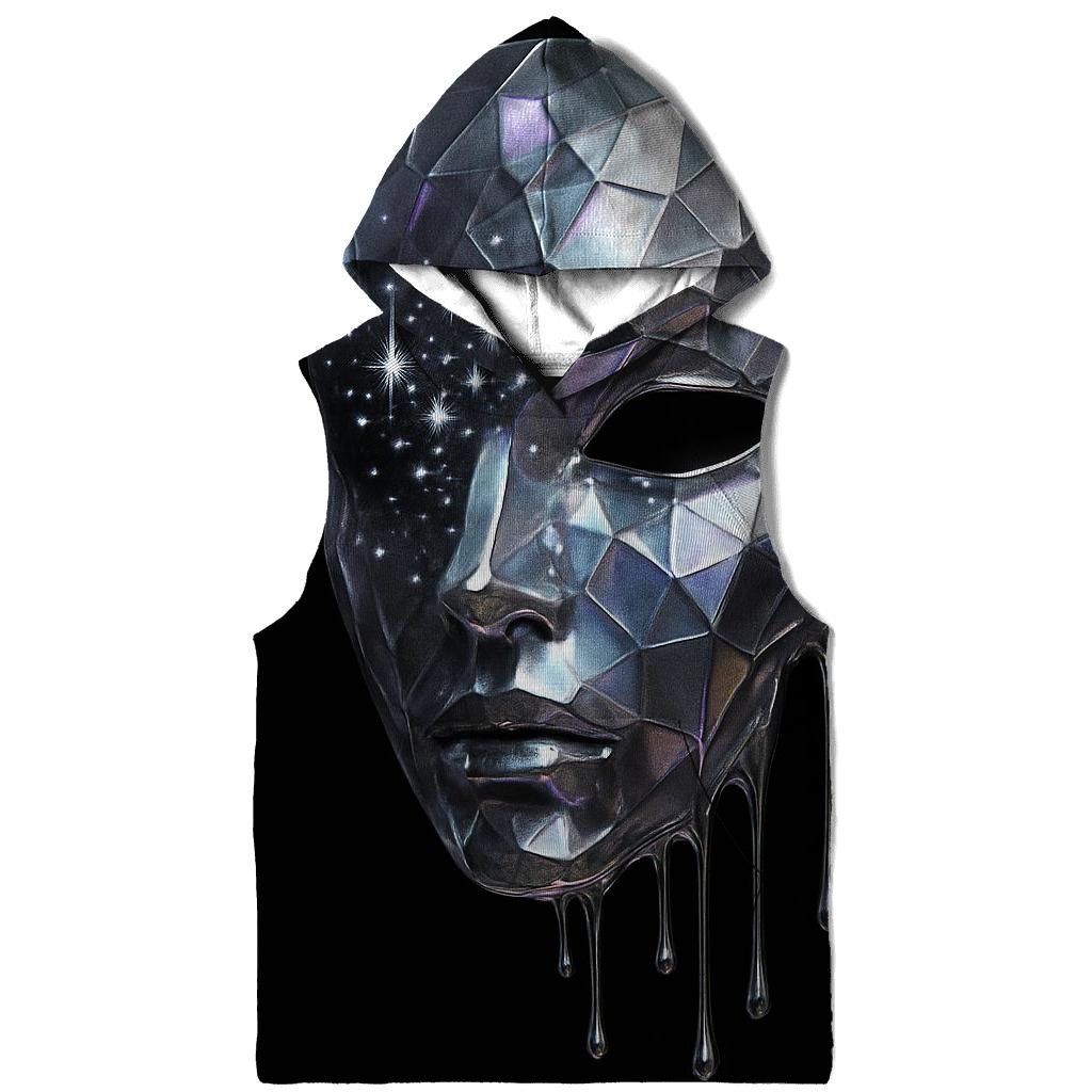 Celestial Hologram Mask hoodie designs