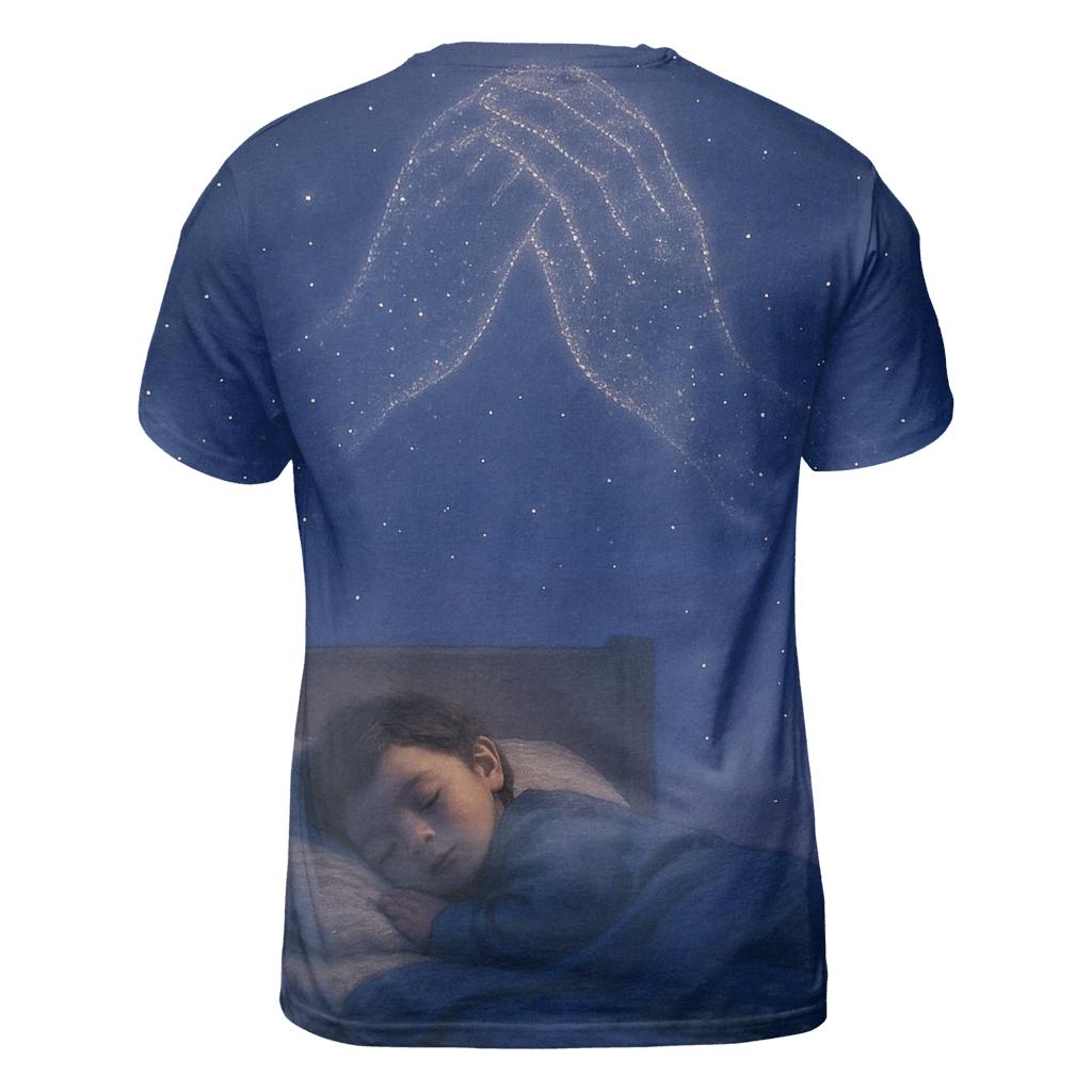 The Silent Prayer Beneath Every Tomorrow unique graphic print tees