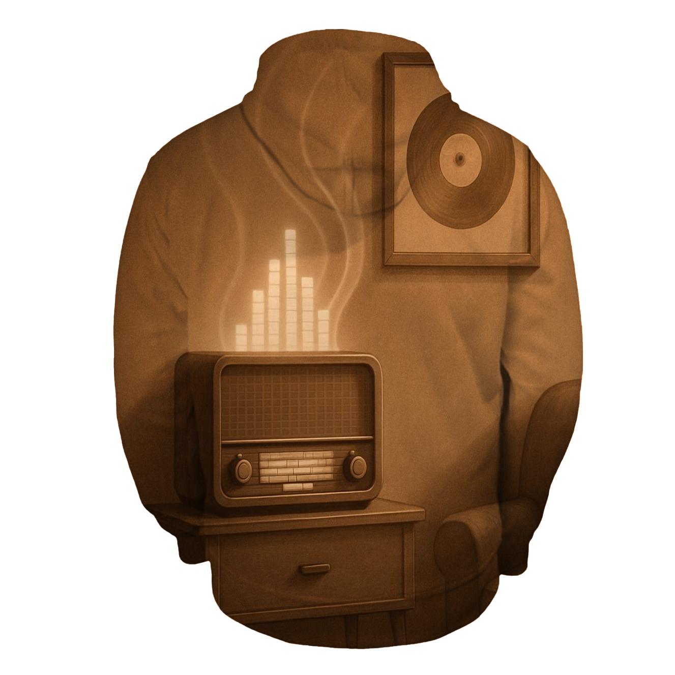 Sepia Radio Lounge hoodie styles