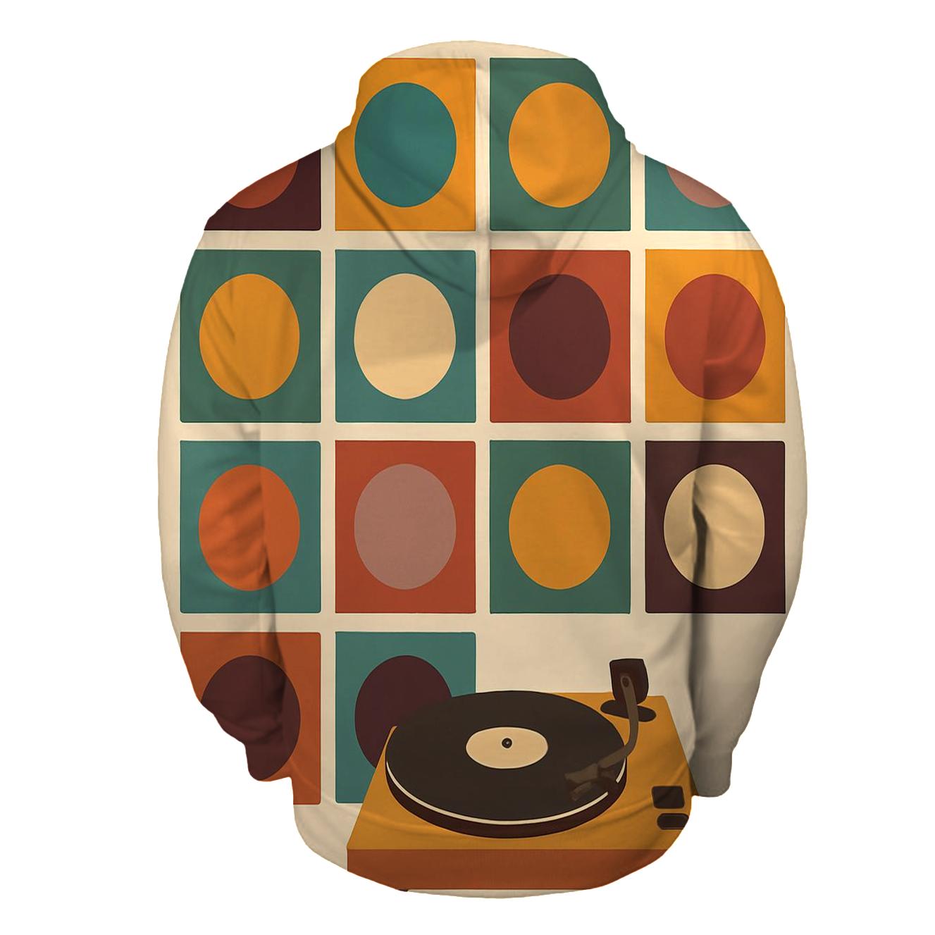Boho Record Wall hoodie styles