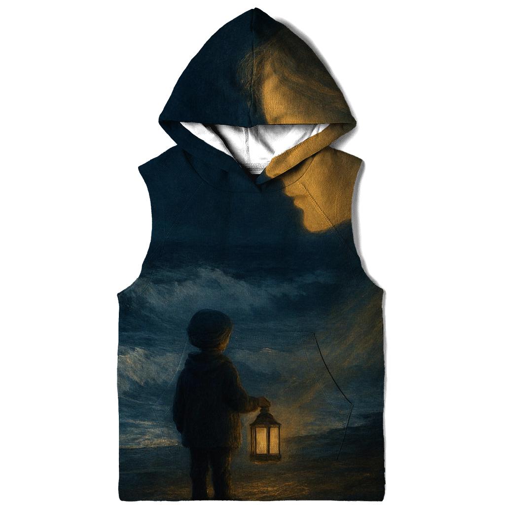 The Quiet Lantern In A Storm printed hoodies