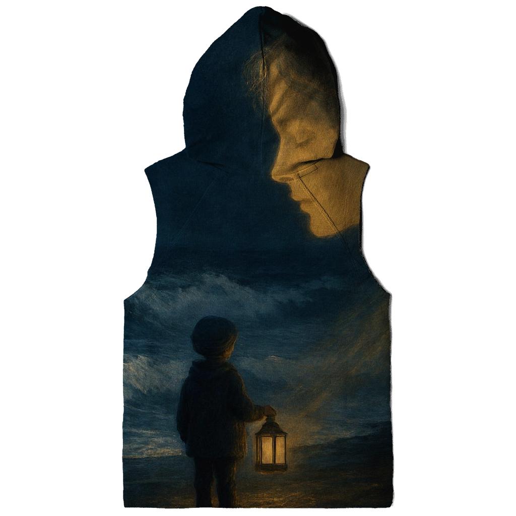 The Quiet Lantern In A Storm printed hoodies
